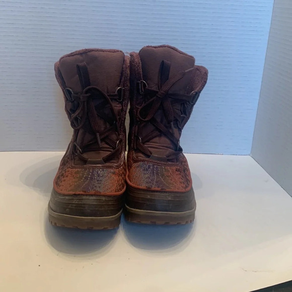 Sorel winter boots woman’s size 8 multi “rustic” colour short boot - Picture 2 of 14